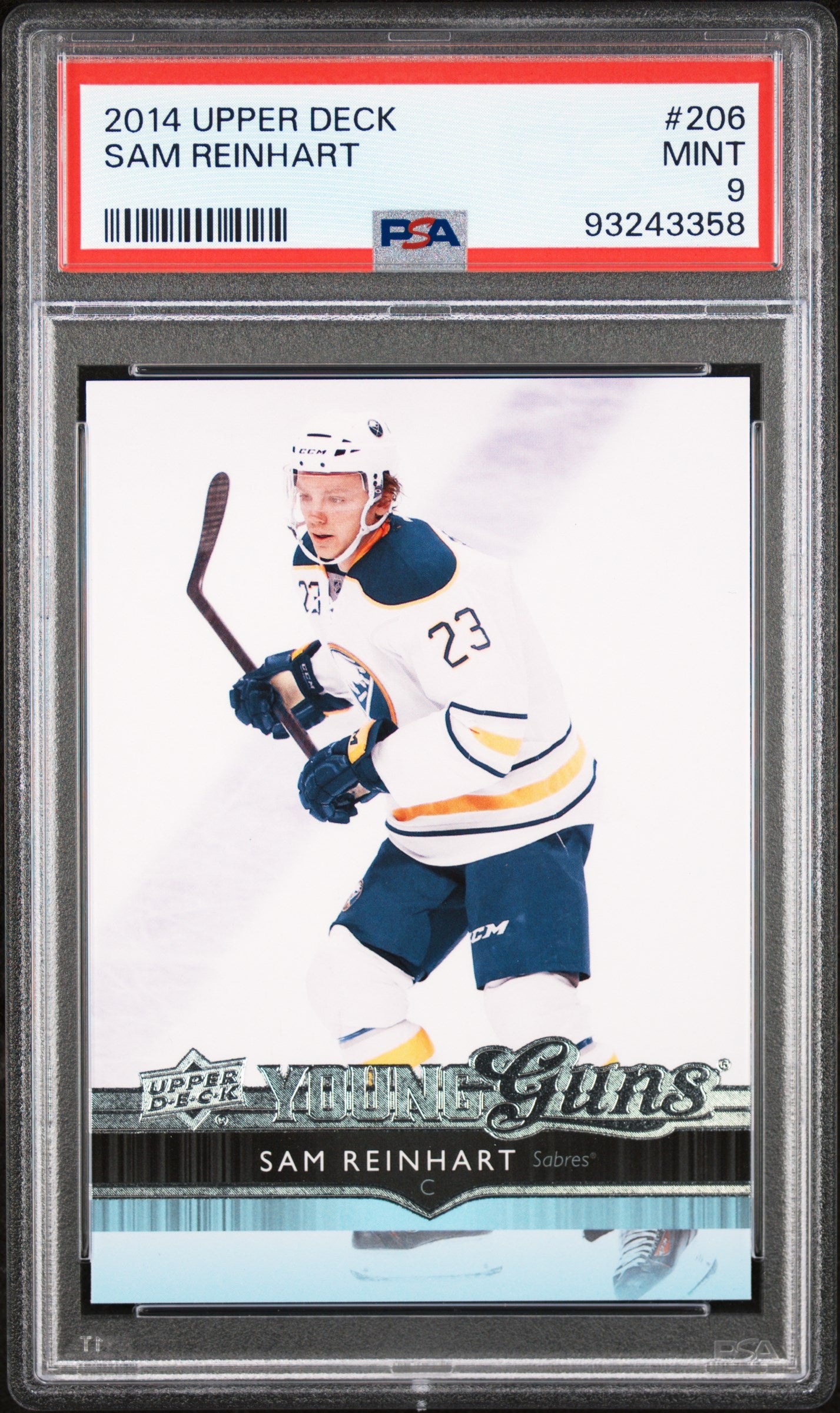 2014 Upper Deck #206 Sam Reinhart PSA 9