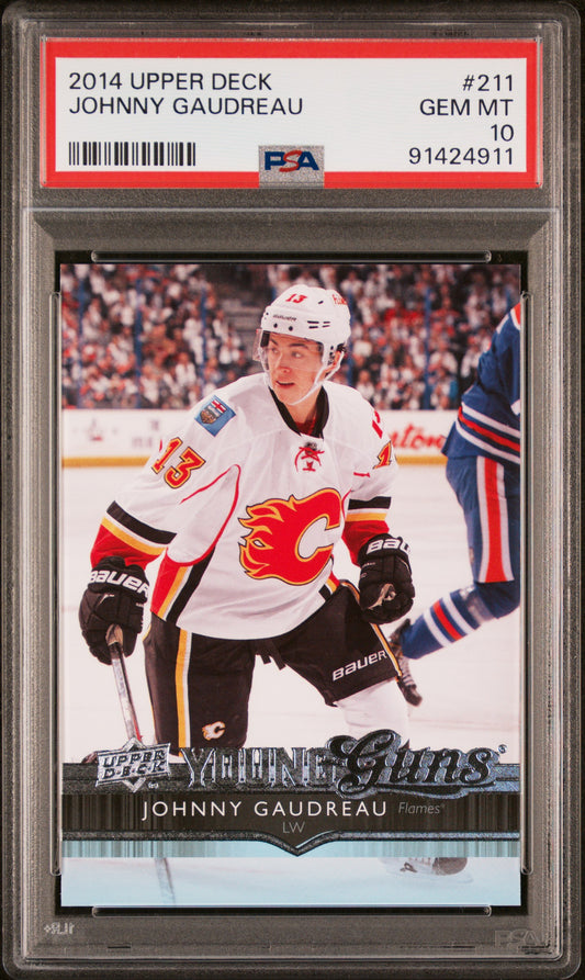 2014 Upper Deck #211 Johnny Gaudreau PSA 10