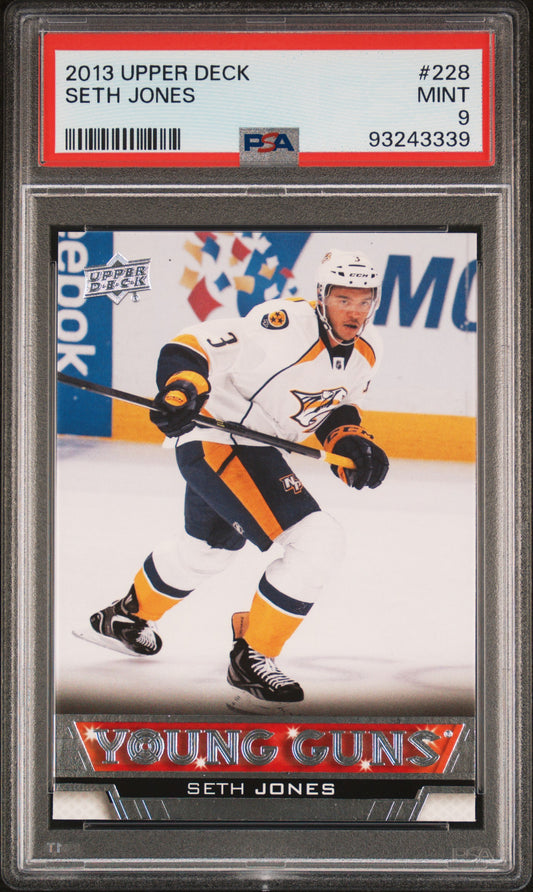 2013 Upper Deck #228 Seth Jones PSA 9