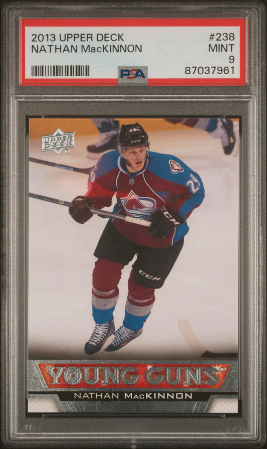 2013 Upper Deck #238 Nathan Mackinnon PSA 9