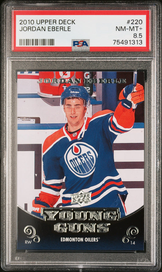 2010 Upper Deck #220 Jordan Eberle PSA 8.5