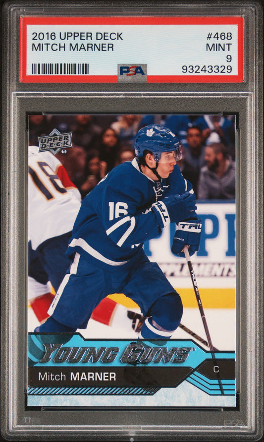 2016 Upper Deck #468 Mitch Marner PSA 9